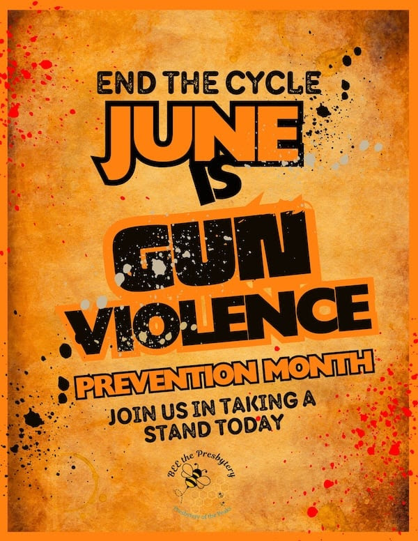 End Gun Violence poster