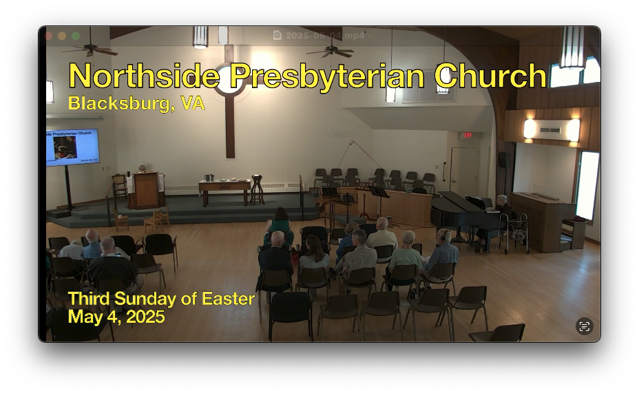 screen shot of video